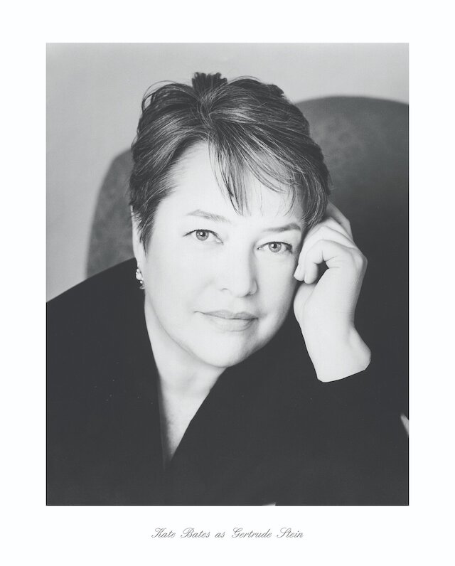 Katy Bates as Gertrude Stein